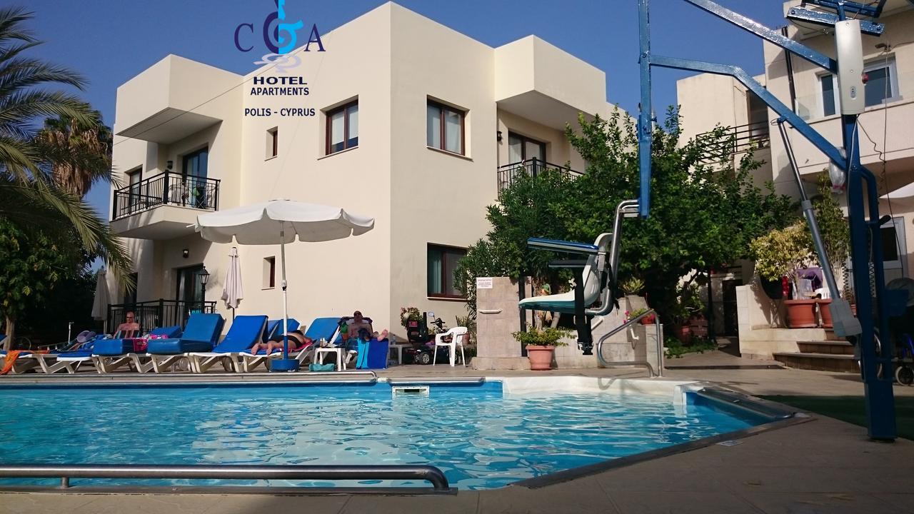 C & A Hotel Apartments Polis Екстер'єр фото